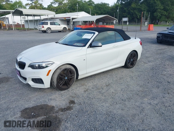 2019 BMW 2 Series M240i z VIN WBA2N1C5XKVC28584, wystawiony jako IAAI lot #42492516 z przebiegiem 24 062 mil mil oraz . Historia ofert i sprzedaży dostępna na DreamBid. Obrazek 2.