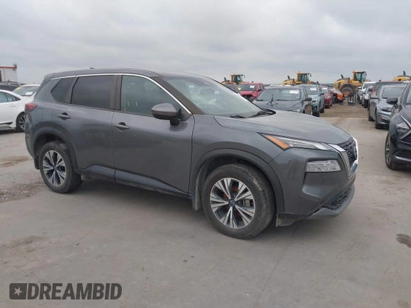 2022 Nissan Rogue SV with VIN 5N1BT3BB8NC695197, listed as a IAAI auction lot 42021604 with 98,091 mi miles and . Bid and sale history available at DreamBid. Image 1.