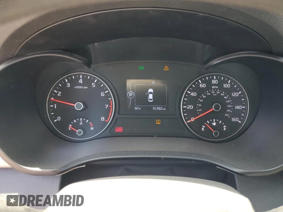 2018 Kia Optima S with VIN 5XXGT4L33JG258886, listed as a Copart auction lot 50762385 with 91,982 mi miles and Salvage title. Bid and sale history available at DreamBid. Image 9.