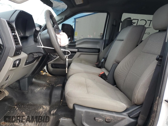 2022 Ford F-350 XL with VIN 1FT8W3B63NEC38908, listed as a Copart auction lot 88760165 with 124,080 mi miles and Salvage title. Bid and sale history available at DreamBid. Image 7.