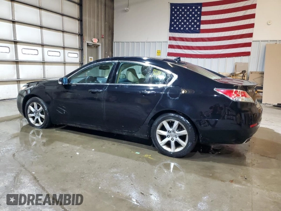 2012 Acura TL Tech Auto with VIN 19UUA8F54CA015858, listed as a Copart auction lot 46478045 with 202,380 mi miles and Salvage Title. Bid and sale history available at carsss.com. Image 2.