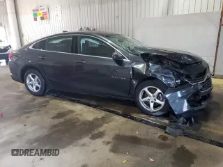 2017 Chevrolet Malibu LS with VIN 1G1ZB5STXHF164279, listed as a Copart auction lot 54515415 with 45,858 mi miles and Salvage Title. Bid and sale history available at DreamBid. Image 4.
