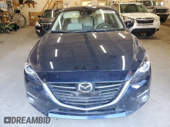 2015 Mazda 3 S Grand Touring with VIN JM1BM1M37F1255707, listed as a Copart auction lot 50384255 with 92,111 mi miles and Salvage Title. Bid and sale history available at DreamBid. Image 5.