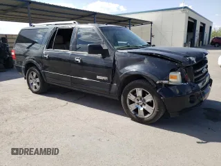 2008 Ford Expedition EL Limited with VIN 1FMFK19588LA49008, listed as a Copart auction lot 65562414 with 255,896 mi miles and Salvage Title. Bid and sale history available at carsss.com. Image 4.