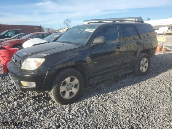 2004 Toyota 4Runner SR5 with VIN JTEZU14R748009422, listed as a Copart auction lot 47845695 with 366,796 mi miles and Salvage Title. Bid and sale history available at carsss.com. Image 1.
