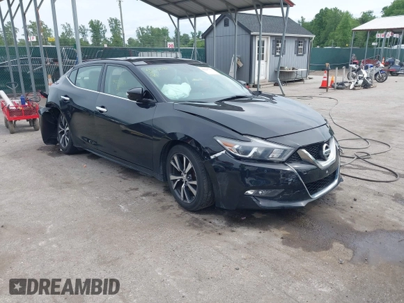 2017 Nissan Maxima Platinum with VIN 1N4AA6AP2HC404319, listed as a IAAI auction lot 42225731 with 156,833 mi miles and . Bid and sale history available at DreamBid. Image 1.