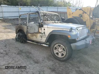 2012 Jeep Wrangler Sport z VIN 1C4AJWAG3CL260122, wystawiony jako Copart lot #54404815 z przebiegiem Nie podano mil oraz Szkoda całkowita • Salvage title. Historia ofert i sprzedaży dostępna na DreamBid. Obrazek 4.