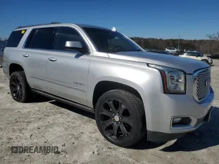 2017 GMC Yukon Denali with VIN 1GKS1CKJ8HR152732, listed as a Copart auction lot 45362365 with 158,230 mi miles and Salvage Title. Bid and sale history available at carsss.com. Image 4.