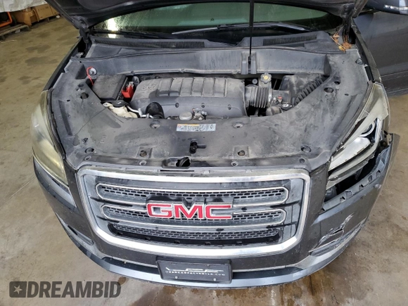 2014 GMC Acadia SLT with VIN 1GKKRRKD0EJ310867, listed as a Copart auction lot 75754434 with 188,011 mi miles and Salvage Title. Bid and sale history available at carsss.com. Image 13.