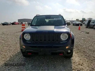 2017 Jeep Renegade Trailhawk z VIN ZACCJBCB0HPE70540, wystawiony jako Copart lot #54494915 z przebiegiem 74 534 mil mil oraz Czysty tytuł • Clean title. Historia ofert i sprzedaży dostępna na DreamBid. Obrazek 14.