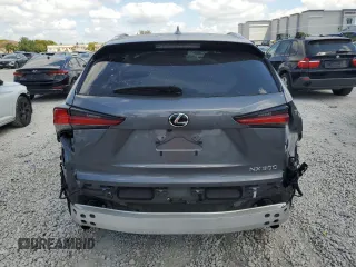 2021 Lexus NX with VIN JTJDARBZXM2184756, listed as a Copart auction lot 52688045 with 50,558 mi miles and Salvage Title. Bid and sale history available at carsss.com. Image 6.
