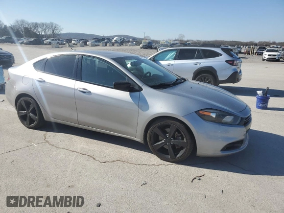 2015 Dodge Dart SXT with VIN 1C3CDFBBXFD241802, listed as a Copart auction lot 42680495 with 140,126 mi miles and Clean title. Bid and sale history available at DreamBid. Image 4.