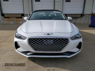 2019 Genesis G70 3.3T Advanced with VIN KMTG74LE1KU030470, listed as a Copart auction lot 50328775 with 27,312 mi miles and Salvage Title. Bid and sale history available at carsss.com. Image 5.
