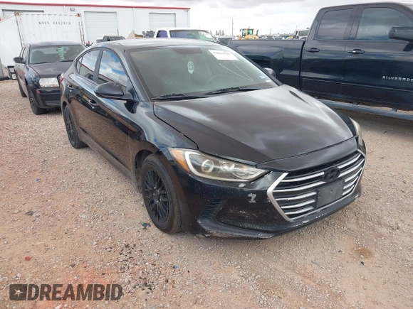 2017 Hyundai Elantra SE with VIN KMHD74LF5HU095899, listed as a IAAI auction lot 42631939 with 197,081 mi miles and . Bid and sale history available at DreamBid. Image 1.