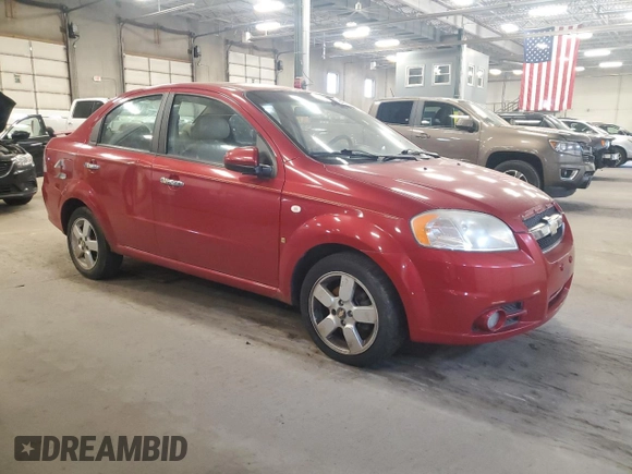 2008 Chevrolet Aveo LT с VIN KL1TG56618B001277, выставлен на аукционе Copart как лот 56478045 с пробегом 128 574 миль миль и Чистый • Clean title. История ставок и продаж доступна на DreamBid. Изображение 4.