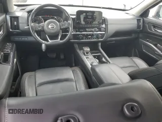 2022 Nissan Pathfinder SL with VIN 5N1DR3CC3NC205330, listed as a Copart auction lot 64749205 with 38,059 mi miles and Salvage title. Bid and sale history available at DreamBid. Image 8.