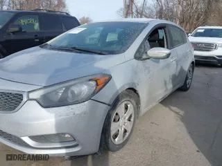 2016 Kia Forte 5-Door LX with VIN KNAFK5A82G5586927, listed as a IAAI auction lot 41396353 with 168,625 mi miles. Bid and sale history available at carsss.com. Image 6.