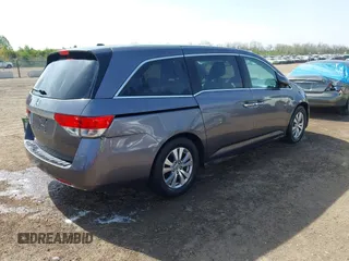 2015 Honda Odyssey EX-L with VIN 5FNRL5H68FB066570, listed as a IAAI auction lot 42092446 with 104,523 mi miles and . Bid and sale history available at DreamBid. Image 4.