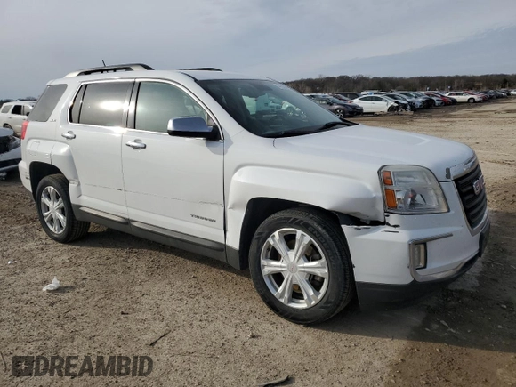 2016 GMC Terrain SLE with VIN 2GKFLTE3XG6234853, listed as a Copart auction lot 47572435 with 155,579 mi miles and Salvage Title. Bid and sale history available at DreamBid. Image 4.