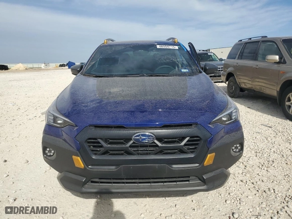 2024 Subaru Crosstrek Wilderness with VIN 4S4GUHU62R3841891, listed as a Copart auction lot 48559715 with 3,810 mi miles and Salvage Title. Bid and sale history available at carsss.com. Image 5.