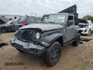 2020 Jeep Wrangler Willys с VIN 1C4GJXAN4LW225781, выставлен на аукционе Copart как лот 67316964 с пробегом 48 306 миль миль и Списание • Salvage title. История ставок и продаж доступна на DreamBid. Изображение 1.