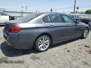 2016 BMW 5 Series 528i with VIN WBA5A5C5XGG347843, listed as a Copart auction lot 62153735 with 167,952 mi miles and Clean title. Bid and sale history available at DreamBid. Image 3.