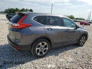 2018 Honda CR-V EX-L with VIN 5J6RW1H85JA010678, listed as a Copart auction lot 53361395 with 88,670 mi miles and Salvage Title. Bid and sale history available at DreamBid. Image 3.