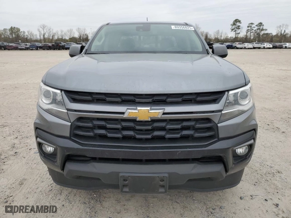 2022 Chevrolet Colorado 2WD LT with VIN 1GCGSCEN6N1169634, listed as a Copart auction lot 89356825 with 44,409 mi miles and Salvage Title. Bid and sale history available at carsss.com. Image 5.