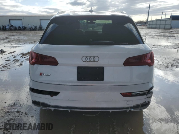 2020 Audi SQ5 Premium Plus with VIN WA1B4AFY7L2123488, listed as a Copart auction lot 36970294 with 56,997 mi miles and . Bid and sale history available at DreamBid. Image 6.