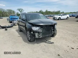 2016 Jeep Compass Sport SE with VIN 1C4NJCBA8GD649929, listed as a Copart auction lot 55960165 with 109,601 mi miles and Salvage title. Bid and sale history available at DreamBid. Image 14.
