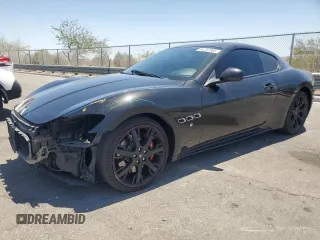 2014 Maserati GranTurismo Sport с VIN ZAM45VLA5E0124577, выставлен на аукционе Copart как лот 64257885 с пробегом 146 555 миль миль и Списание • Salvage title. История ставок и продаж доступна на DreamBid. Изображение 1.