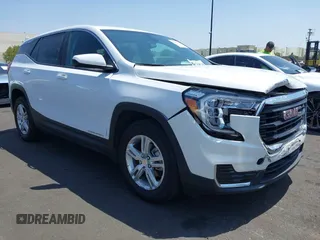 2022 GMC Terrain SLE z VIN 3GKALMEV9NL303574, wystawiony jako IAAI lot #42119244 z przebiegiem 28 559 mil mil oraz . Historia ofert i sprzedaży dostępna na DreamBid. Obrazek 1.