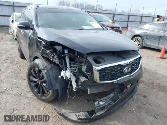 2019 Kia Sorento LX with VIN 5XYPG4A52KG607851, listed as a IAAI auction lot 38852510 with 72,723 mi miles and . Bid and sale history available at DreamBid. Image 6.