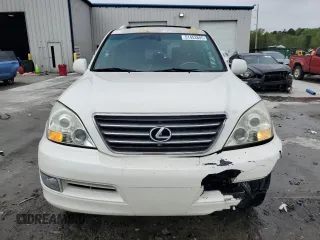 2005 Lexus GX with VIN JTJBT20X850068687, listed as a Copart auction lot 51453805 with 182,838 mi miles and Salvage Title. Bid and sale history available at carsss.com. Image 5.