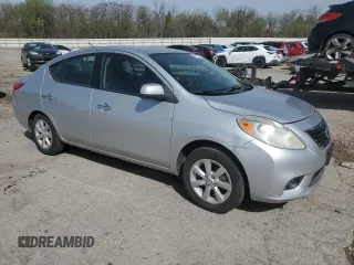 2012 Nissan Versa SL with VIN 3N1CN7APXCL817098, listed as a Copart auction lot 51146765 with 146,033 mi miles and Salvage Title. Bid and sale history available at carsss.com. Image 4.