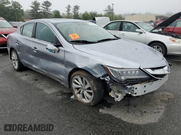 2018 Acura ILX Premium with VIN 19UDE2F72JA005426, listed as a Copart auction lot 59334955 with 56,357 mi miles and Salvage title. Bid and sale history available at DreamBid. Image 4.