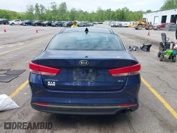 2016 Kia Optima EX with VIN 5XXGU4L30GG013940, listed as a IAAI auction lot 42371297 with Not provided miles and . Bid and sale history available at DreamBid. Image 17.