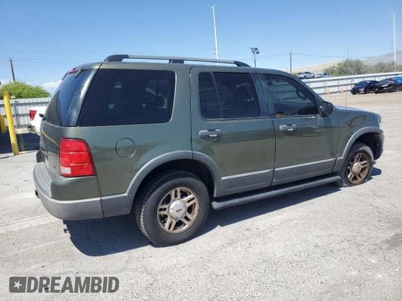 2003 Ford Explorer XLT z VIN 1FMZU63K33ZB48876, wystawiony jako Copart lot #53978745 z przebiegiem 155 201 mil mil oraz Szkoda całkowita • Salvage title. Historia ofert i sprzedaży dostępna na DreamBid. Obrazek 3.