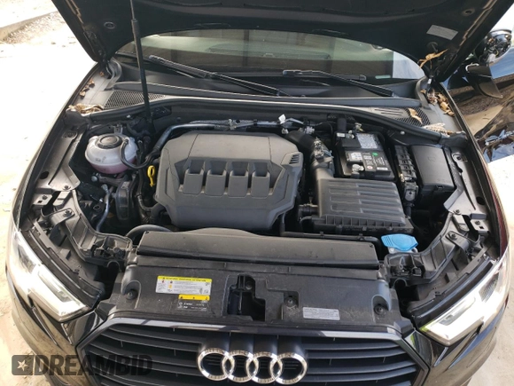 2020 Audi A3 Sedan Premium with VIN WAUAUGFF8LA000837, listed as a Copart auction lot 46434874 with 15,683 mi miles. Bid and sale history available at carsss.com. Image 11.