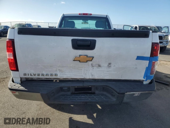 2010 Chevrolet Silverado 1500 Work Truck with VIN 1GCPCPEX2AZ171799, listed as a Copart auction lot 46720655 with 159,542 mi miles and Salvage Title. Bid and sale history available at DreamBid. Image 6.