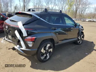 2025 Hyundai Kona Limited with VIN KM8HECA31SU200925, listed as a Copart auction lot 53305795 with 6,223 mi miles and Salvage Title. Bid and sale history available at DreamBid. Image 3.