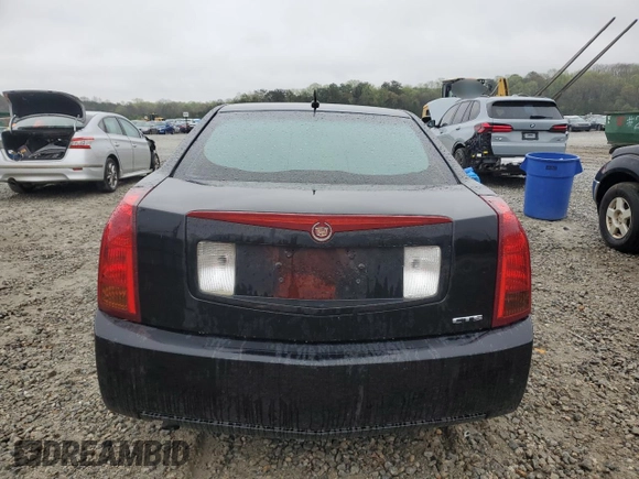 2006 Cadillac CTS with VIN 1G6DM57T560140172, listed as a Copart auction lot 48644965 with 188,155 mi miles and Salvage Title. Bid and sale history available at carsss.com. Image 6.