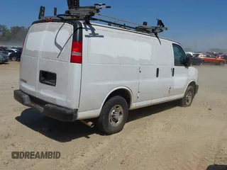 2021 Chevrolet Express Cargo with VIN 1GCWGAFP2M1262456, listed as a IAAI auction lot 42007767 with 56,144 mi miles and . Bid and sale history available at DreamBid. Image 4.