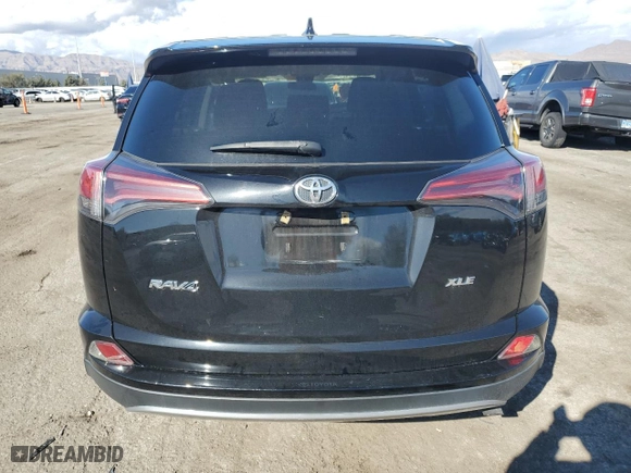 2018 Toyota RAV4 XLE with VIN 2T3WFREV4JW418804, listed as a Copart auction lot 45582445 with 72,112 mi miles and Salvage Title. Bid and sale history available at carsss.com. Image 6.