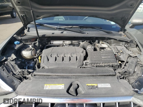 2020 Audi Q3 S line Premium with VIN WA1DECF37L1052630, listed as a Copart auction lot 45125555 with 57,910 mi miles and Non Repairable. Bid and sale history available at carsss.com. Image 13.