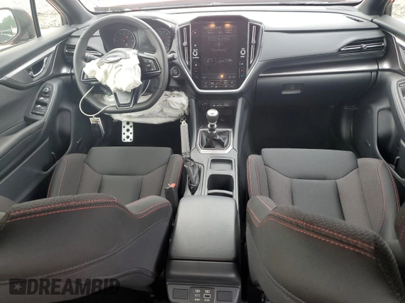 2024 Subaru WRX Premium с VIN JF1VBAH63R9819467, выставлен на аукционе Copart как лот 60785835 с пробегом 7 534 миль миль и Списание • Salvage title. История ставок и продаж доступна на DreamBid. Изображение 8.