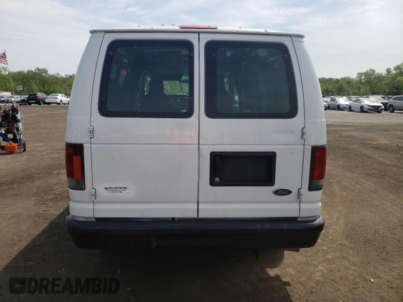 2014 Ford Econoline Cargo Commercial with VIN 1FTNE1EW3EDA66746, listed as a Copart auction lot 56550355 with 176,493 mi miles and Salvage title. Bid and sale history available at DreamBid. Image 6.