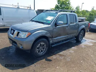 2016 Nissan Frontier Pro-4X with VIN 1N6AD0EVXGN765434, listed as a IAAI auction lot 42485545 with 109,331 mi miles and . Bid and sale history available at DreamBid. Image 2.