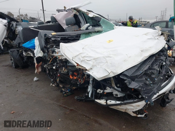 2023 Ford F-150 Lightning Pro with VIN 1FT6W1EV8PWG05765, listed as a IAAI auction lot 41461450 with Not Provided miles and . Bid and sale history available at DreamBid. Image 1.