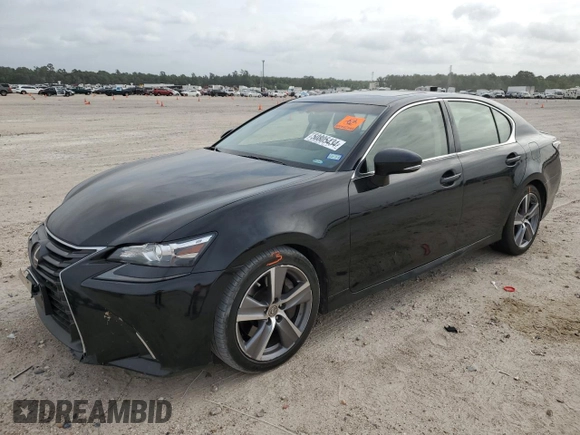 2016 Lexus GS 350 with VIN JTHBZ1BL8GA000553, listed as a Copart auction lot 50805434 with 97,536 mi miles. Bid and sale history available at carsss.com. Image 1.